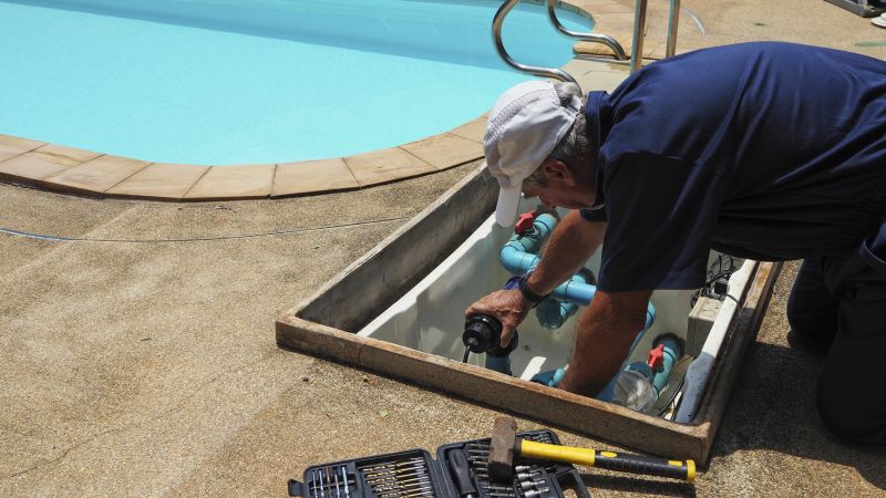 Pool Slide Repair